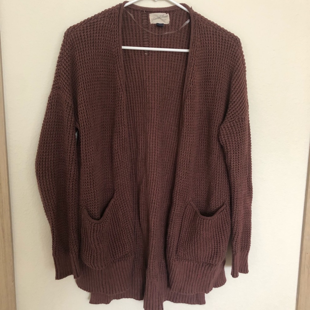 2/$20 Open knit cardigan
